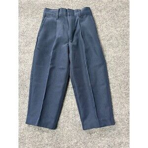 Honors Pants Boys Size 4 Dark Navy Blue Vintage Polyester